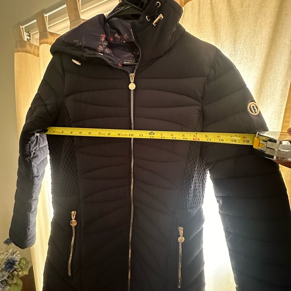 Bernardo Women’s Navy Winter Puffer Jacket Small - Picture 13 of 13